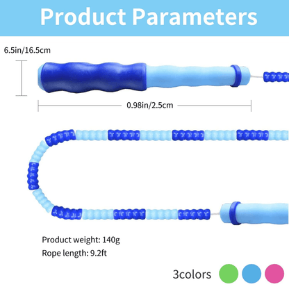 Flexirope Adjustable Bead Skipping Rope