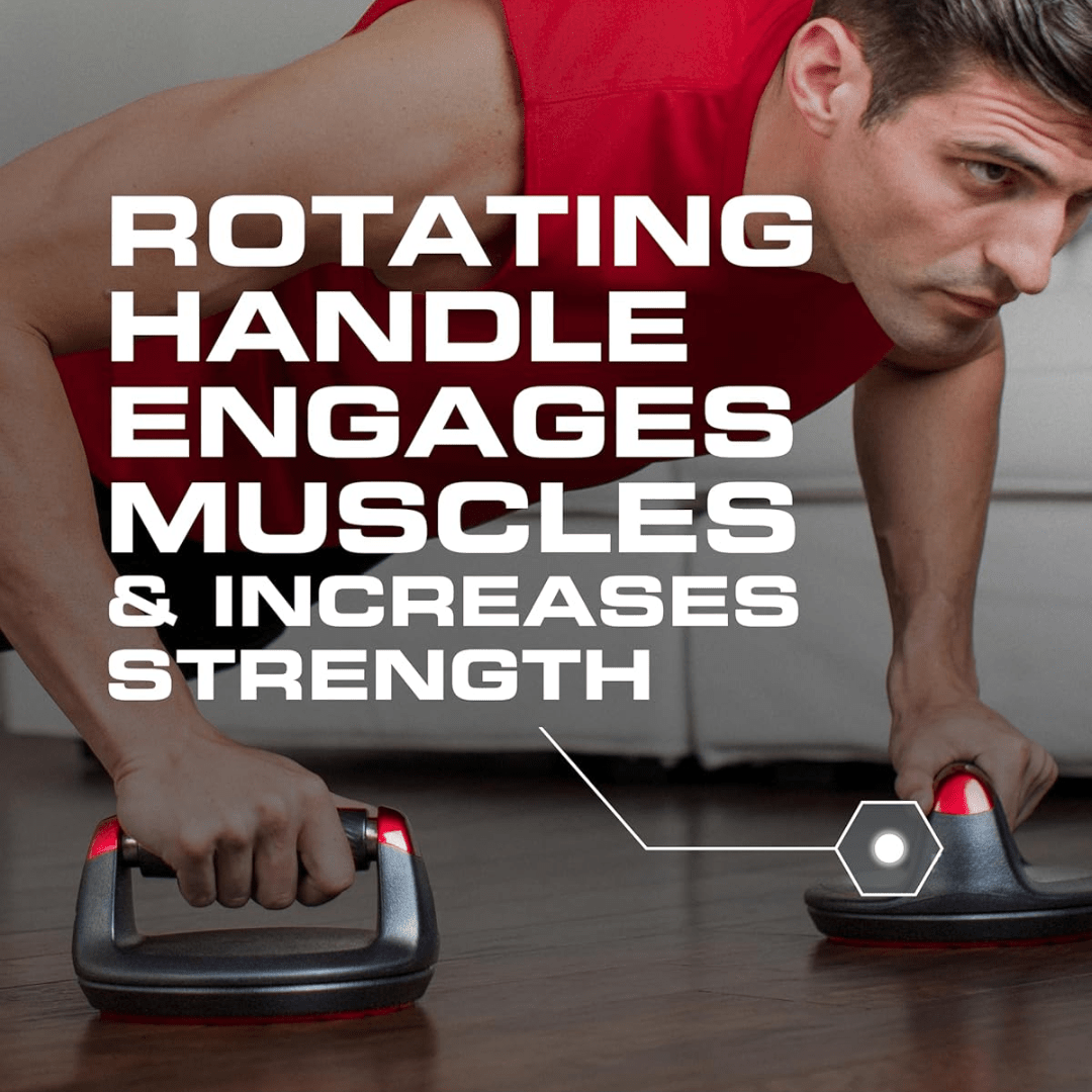 Spinfit Push-Up Grips Rotating Push-up Grips