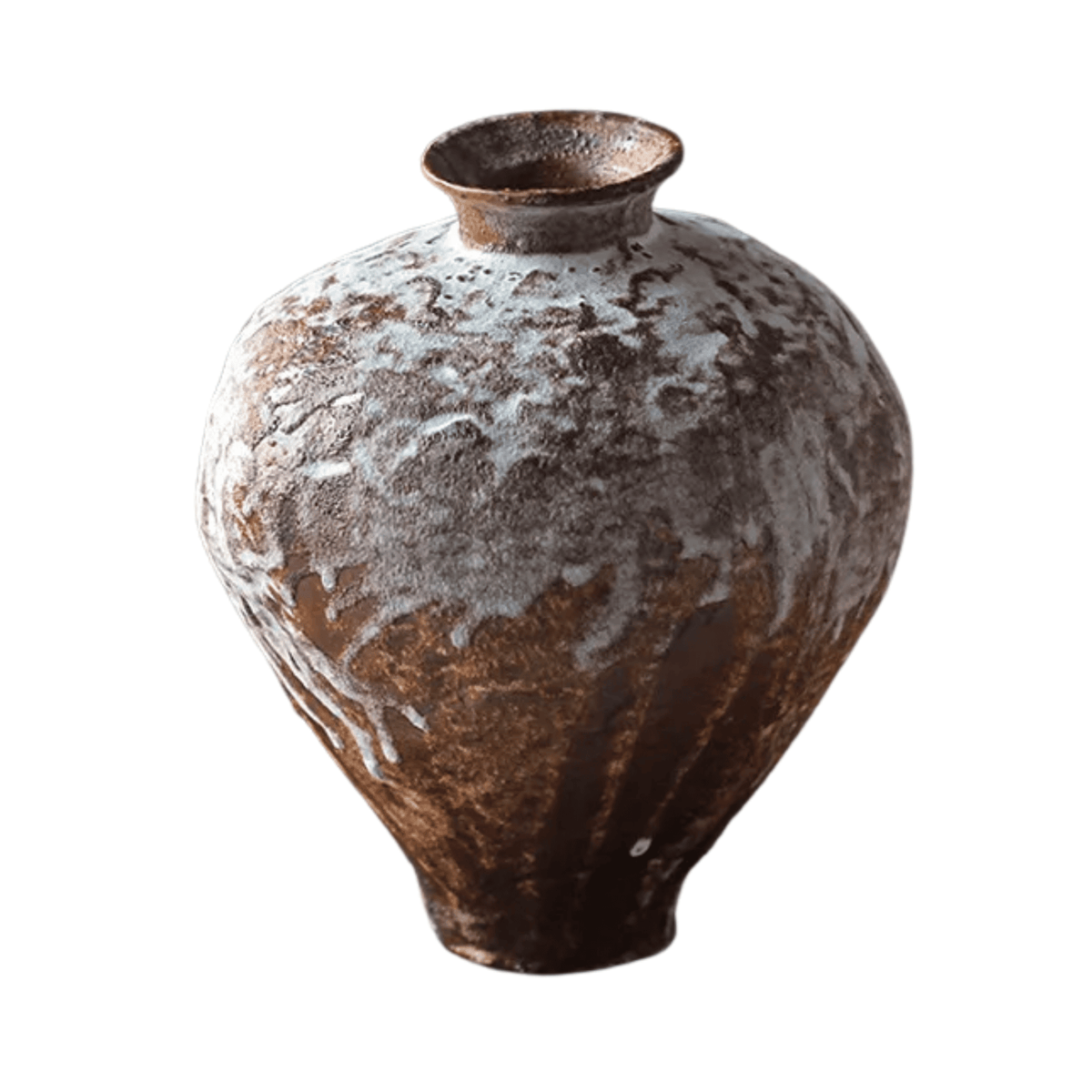 Ceramic Vase, Small Handmade Art Vase for Flowers & Shelf Decor