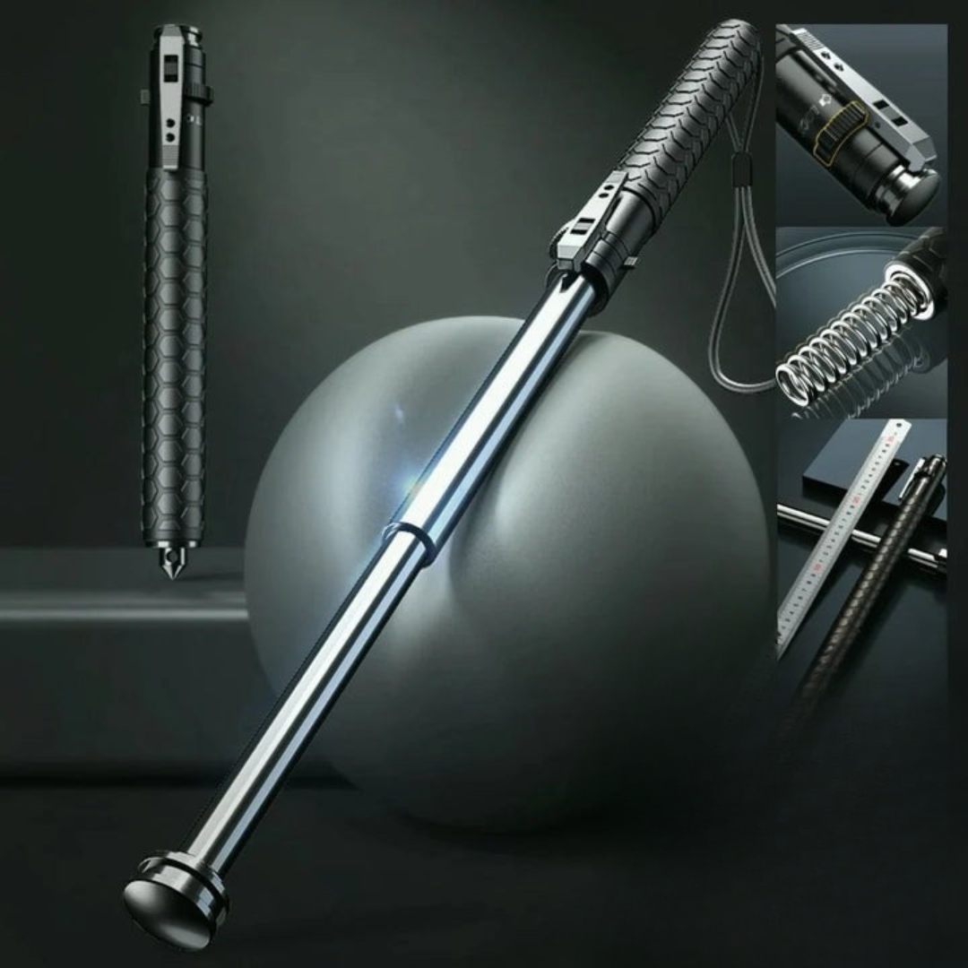 Self-Defense Walking Stick, Telescopic Steel