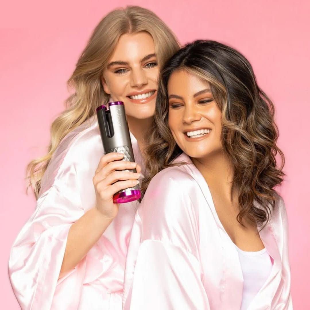 Curlmaster Wireless Auto Curler Curling Iron