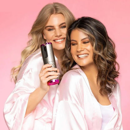 Curlmaster Wireless Auto Curler Curling Iron