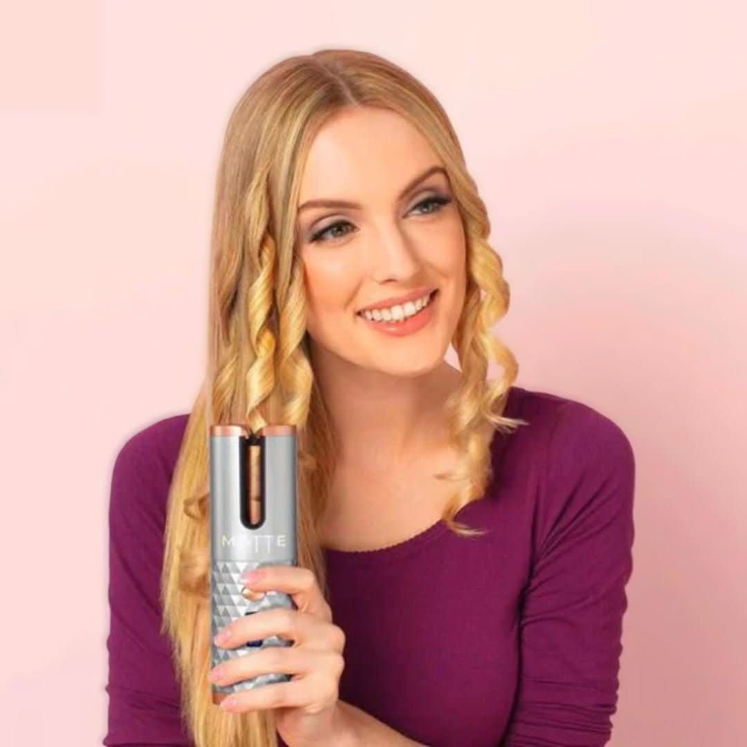 Curlmaster Wireless Auto Curler Curling Iron