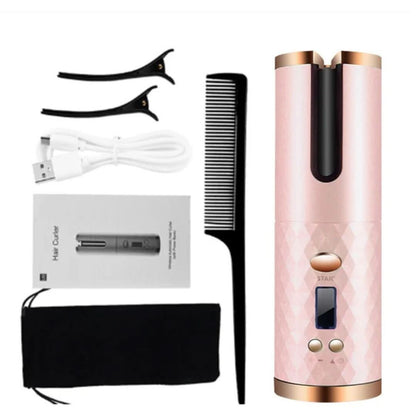 Curlmaster Wireless Auto Curler Curling Iron