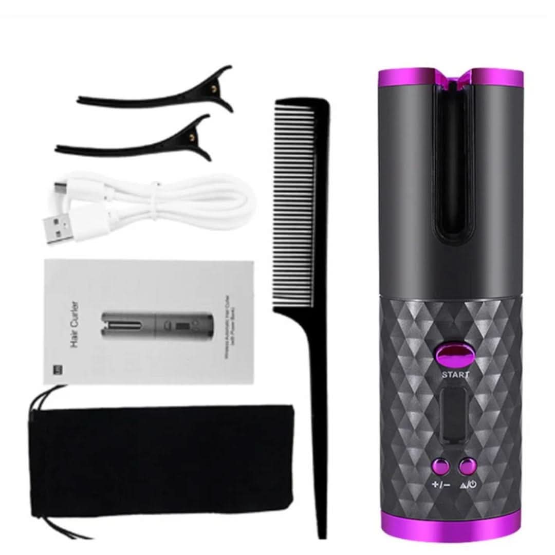 Curlmaster Wireless Auto Curler Curling Iron