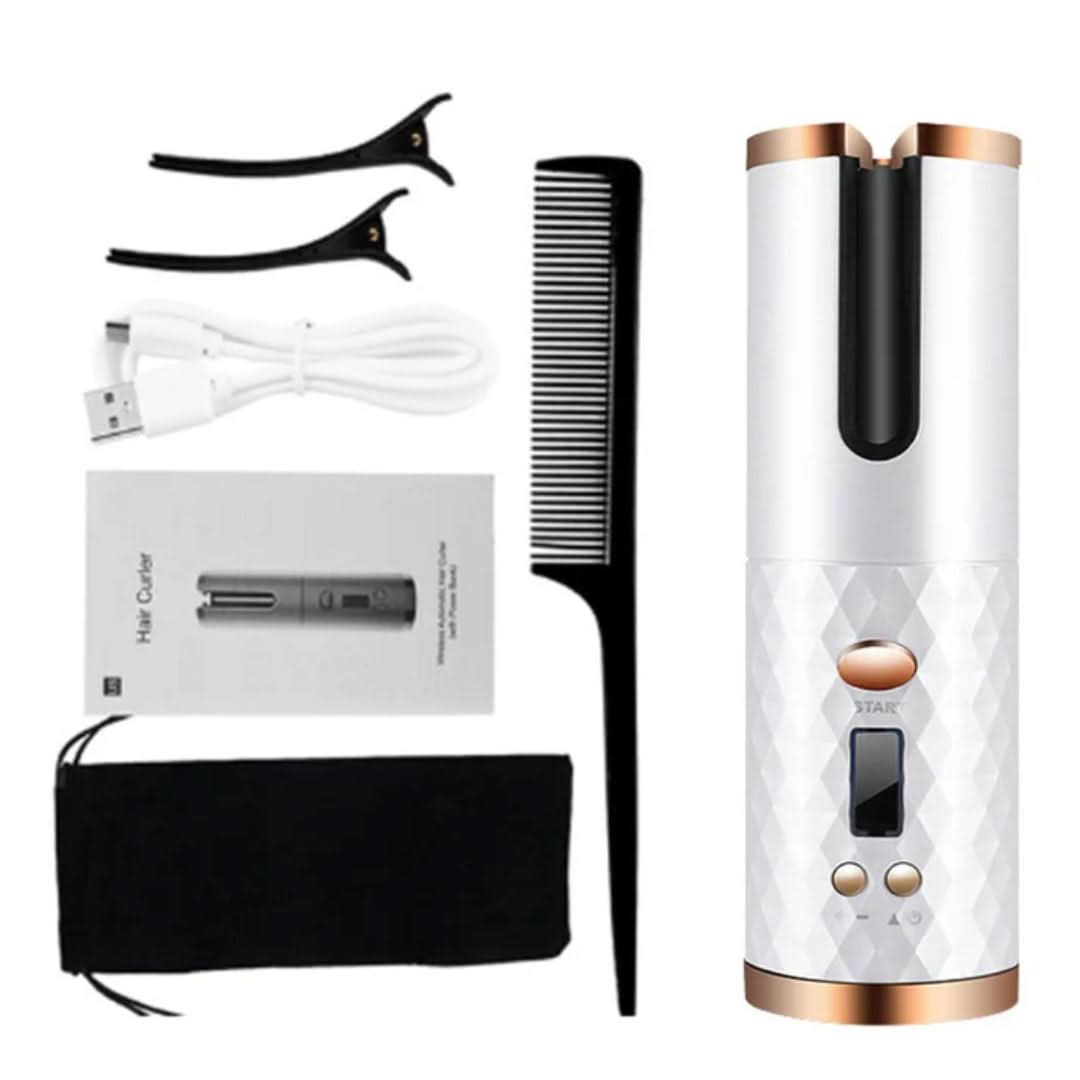 Curlmaster Wireless Auto Curler Curling Iron lifestyle image 3