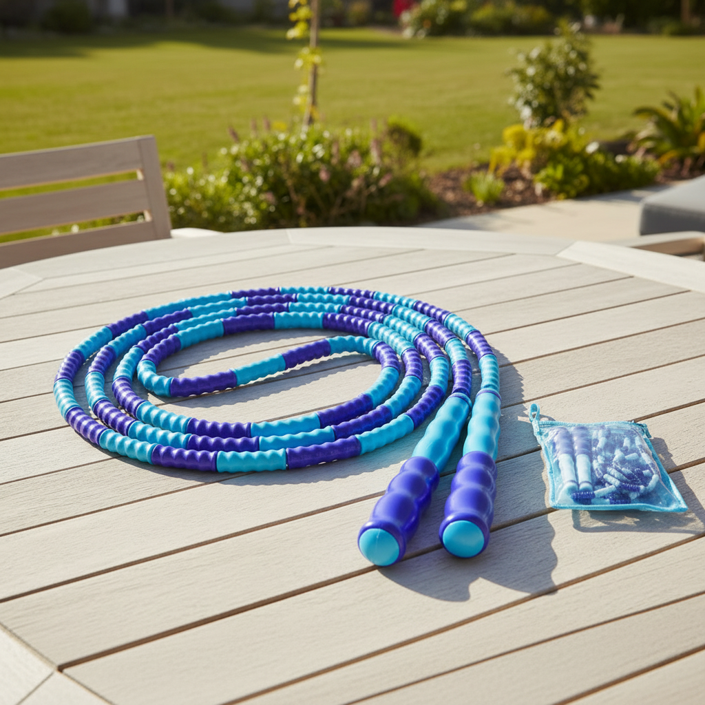Flexirope Adjustable Bead Skipping Rope