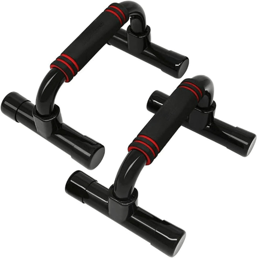 Pushmaster Push-Up Bars Ergonomic Handles image with text 2