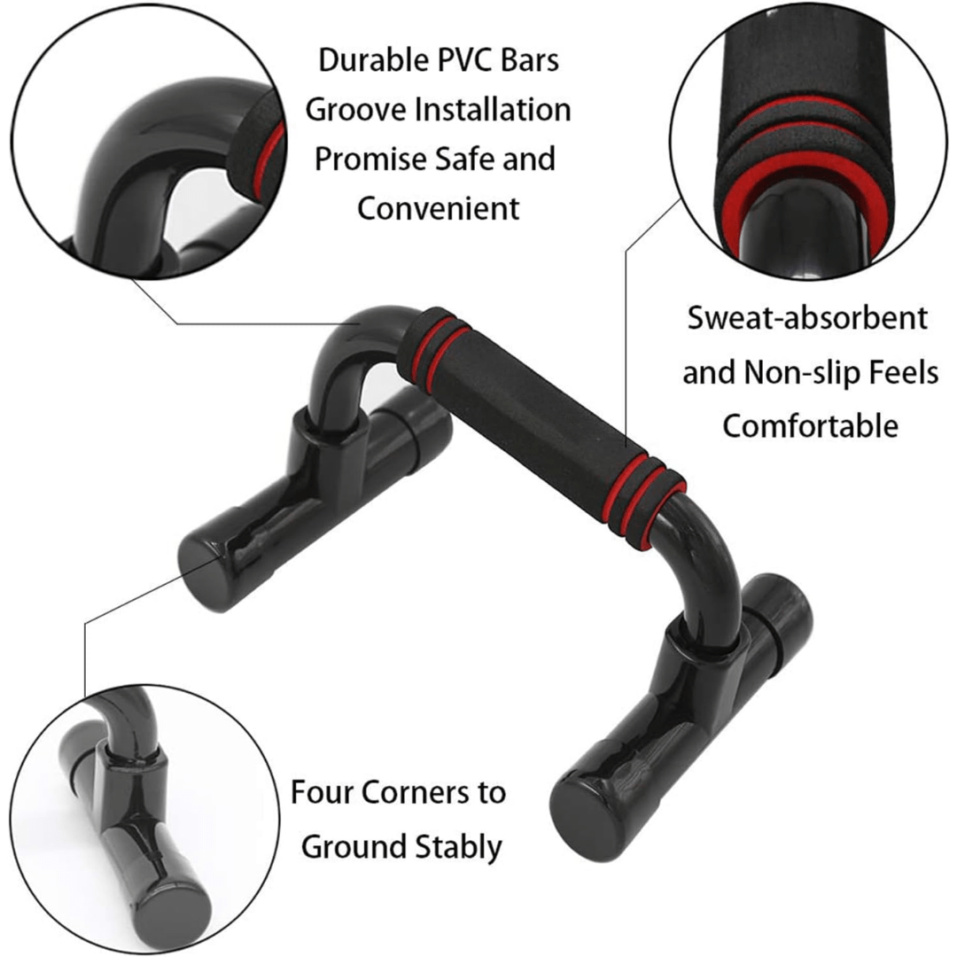 Pushmaster Push-Up Bars Ergonomic Handles
