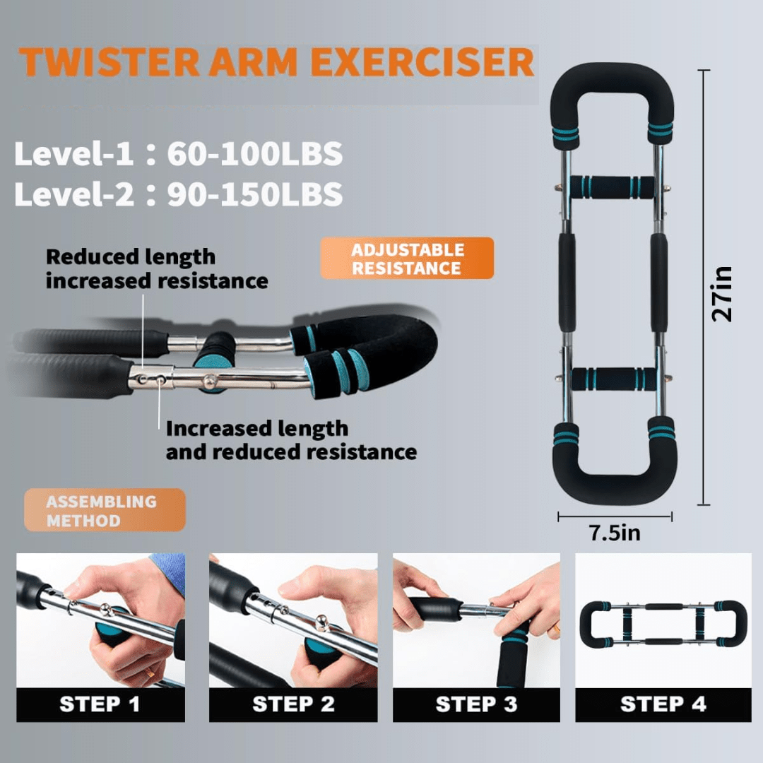 TWISTERFLEX Adjustable Training Bar