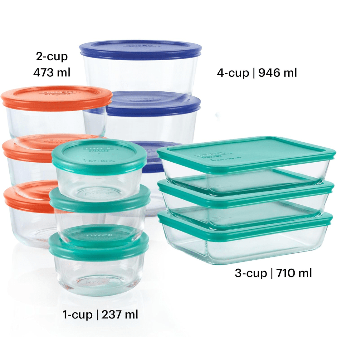 Glasskeer 12-Piece Food Storage Set BPA-free Airtight lifestyle image 3