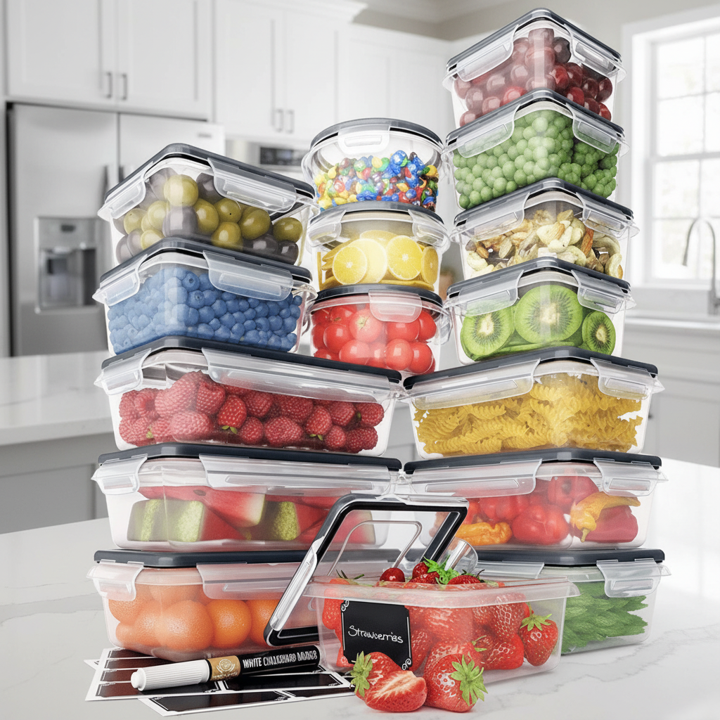 FRESHSTACK 16 Airtight Storage Boxes lifestyle image