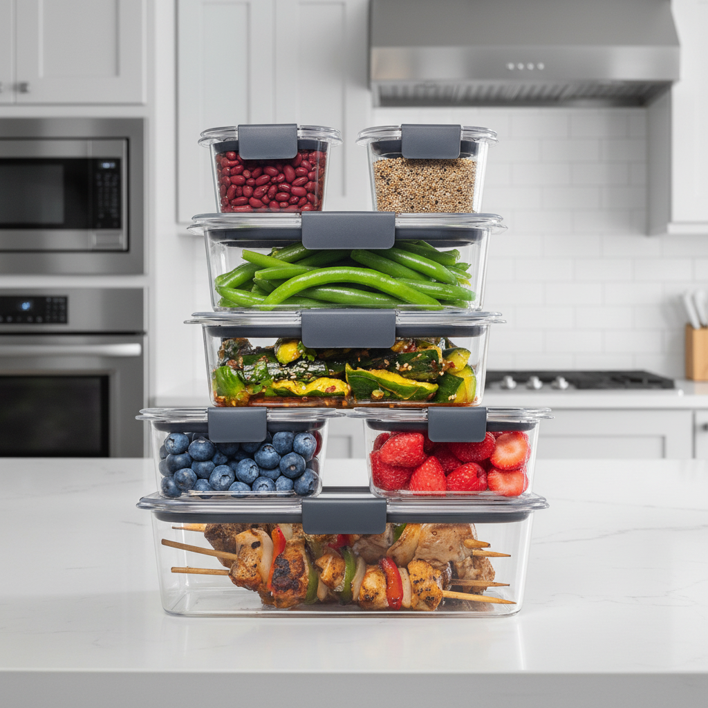 FRESHLOCK BPA-free Meal Preparation Containers Set lifestyle image