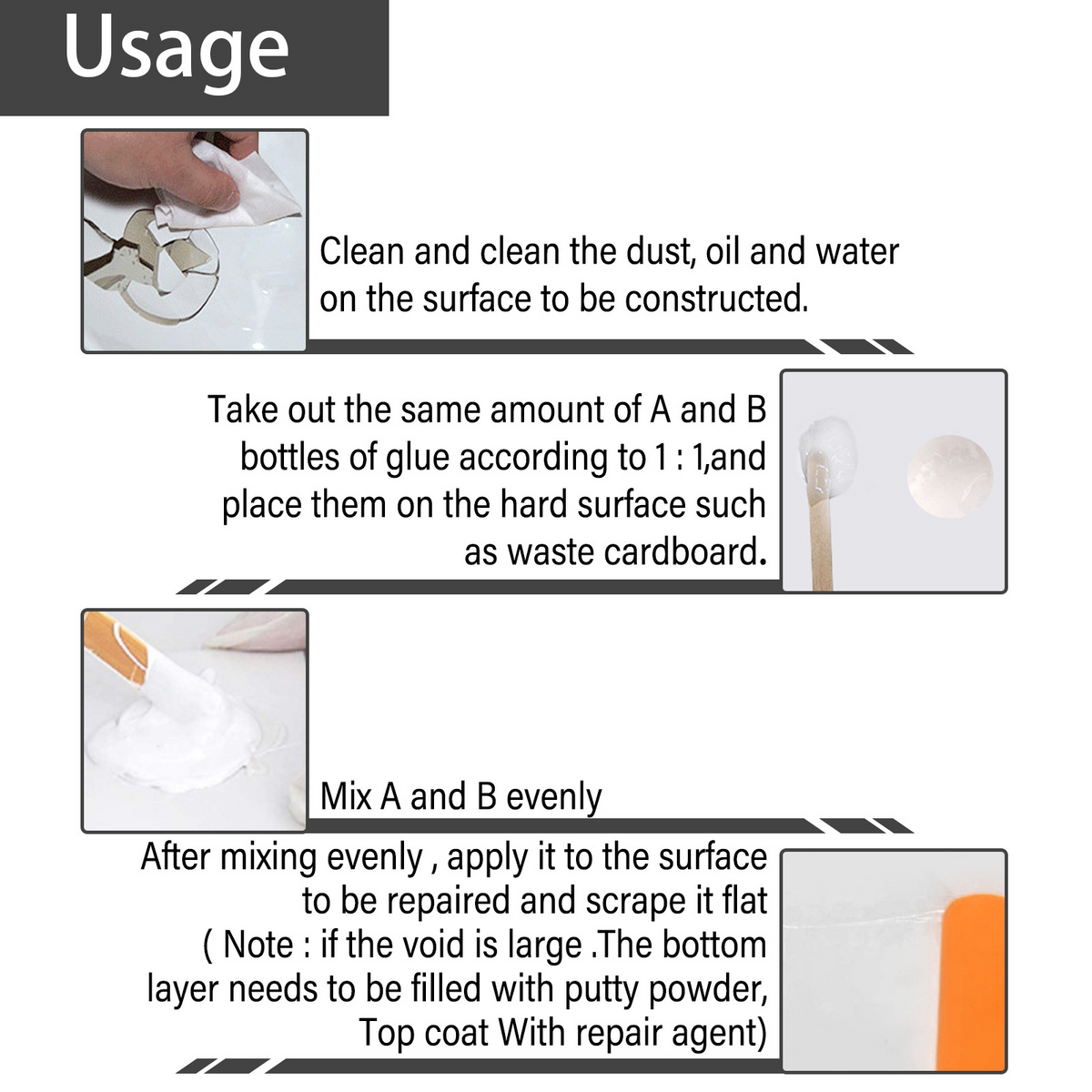 Ceramic & Tile Repair Paste