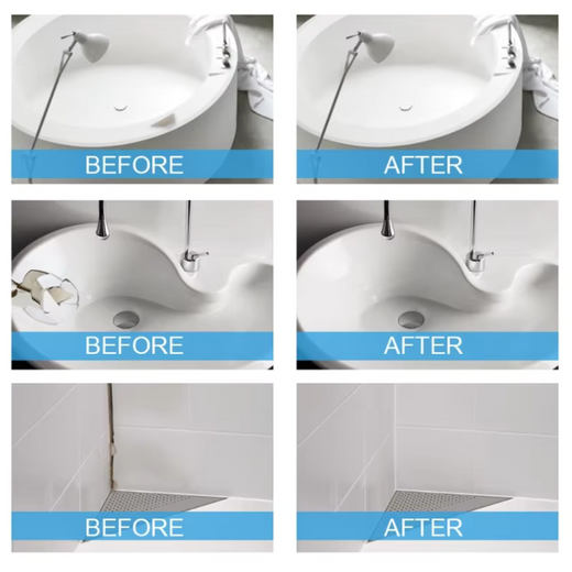 Ceramic Repair Paste, Tile, Bathtub & Sink Chip and Crack Repair Kit for Porcelain