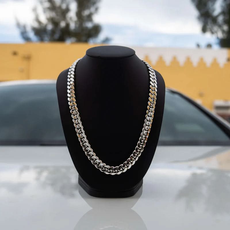 GLANZGRAD Polished Miami Cuban Link Chain