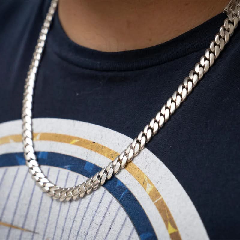 GLANZGRAD Polished Miami Cuban Link Chain
