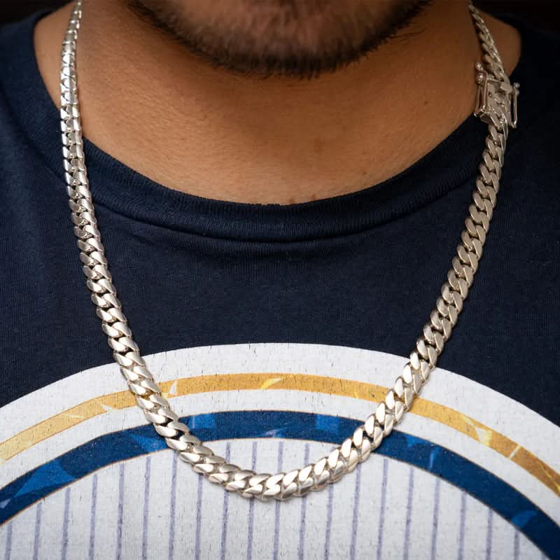 GLANZGRAD Polished Miami Cuban Link Chain