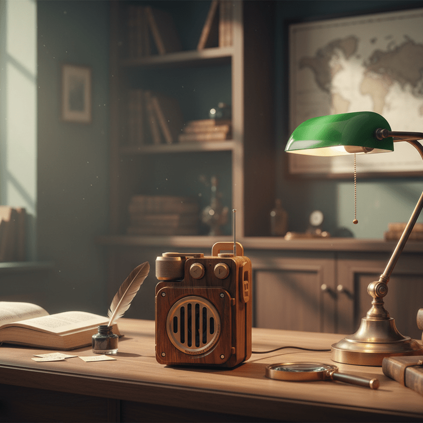 NOIRBASS Dark Academia Wireless Speaker