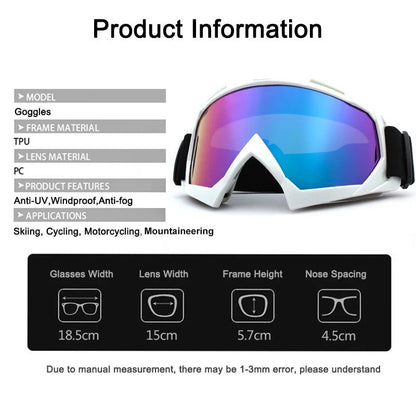STURMSICHT Windproof Fog-free Ski Goggles