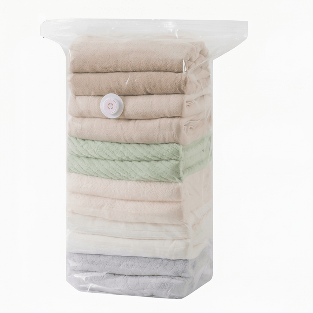 VACUFLAT Vacuum Compression Bags Without Pump