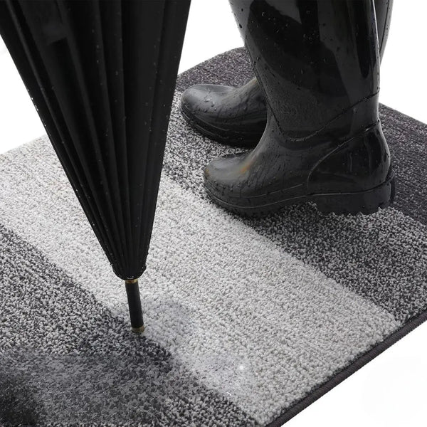 Absorbent Doormat, Machine Washable Non-Slip Microfiber Entryway Mat for Indoor Use