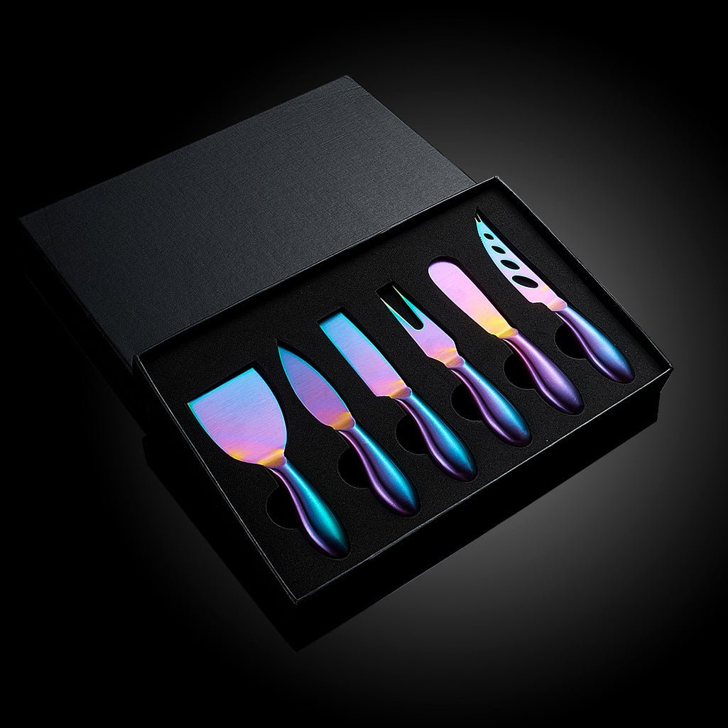 SLICEVA Stainless Steel Cheese Knife Set
