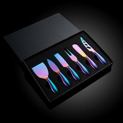 SLICEVA Stainless Steel Cheese Knife Set