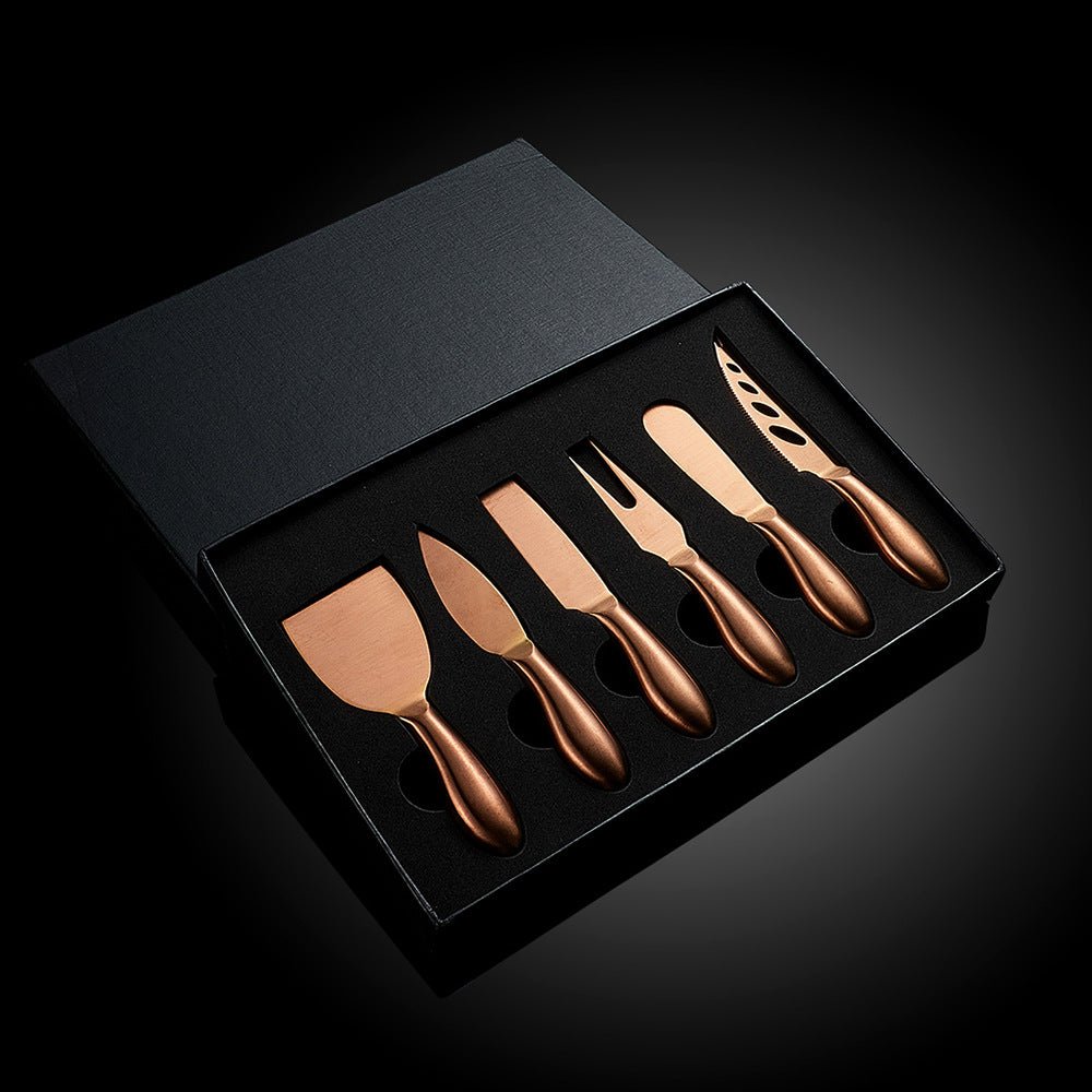 SLICEVA Stainless Steel Cheese Knife Set