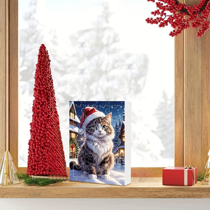 PURRFECTJOY Vintage Cat Advent Calendar