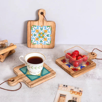 WALDFLOW Wooden Pot Coaster