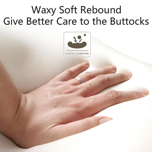 Car Seat Booster Cushion, 3 Inch Memory Foam Seat Riser for Short Drivers, Cars & Office Chairs