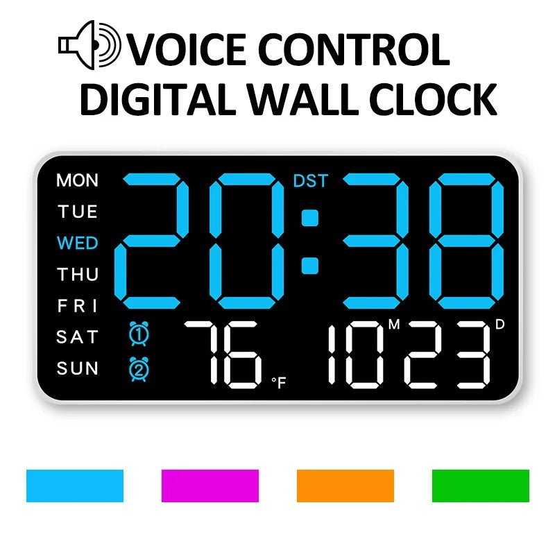 CHRONOWALL Digital Wall Clock