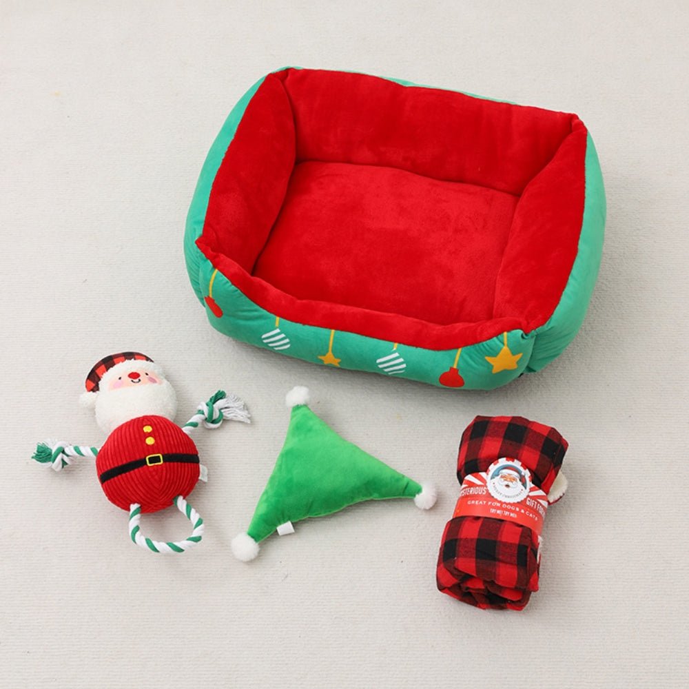 BLITZENNAP Semi-closed Dog and Cat Bed