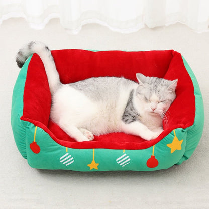 BLITZENNAP Semi-closed Dog and Cat Bed