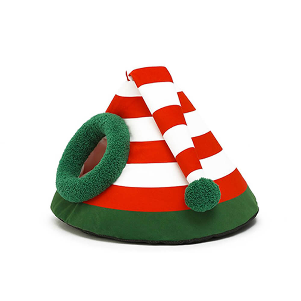 COZYSANTA Soft Christmas Cat Bed