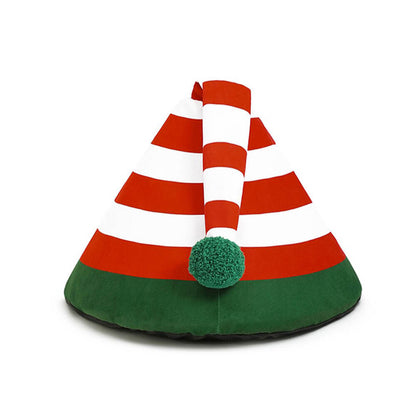 COZYSANTA Soft Christmas Cat Bed