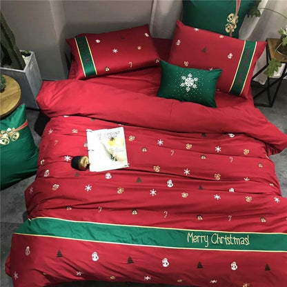 ARCTICTHREAD Christmas Bedding Set