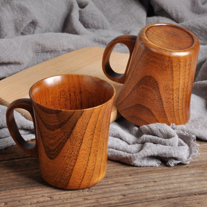 NATURESIP Unique Natural Wood Coffee & Beer Mug