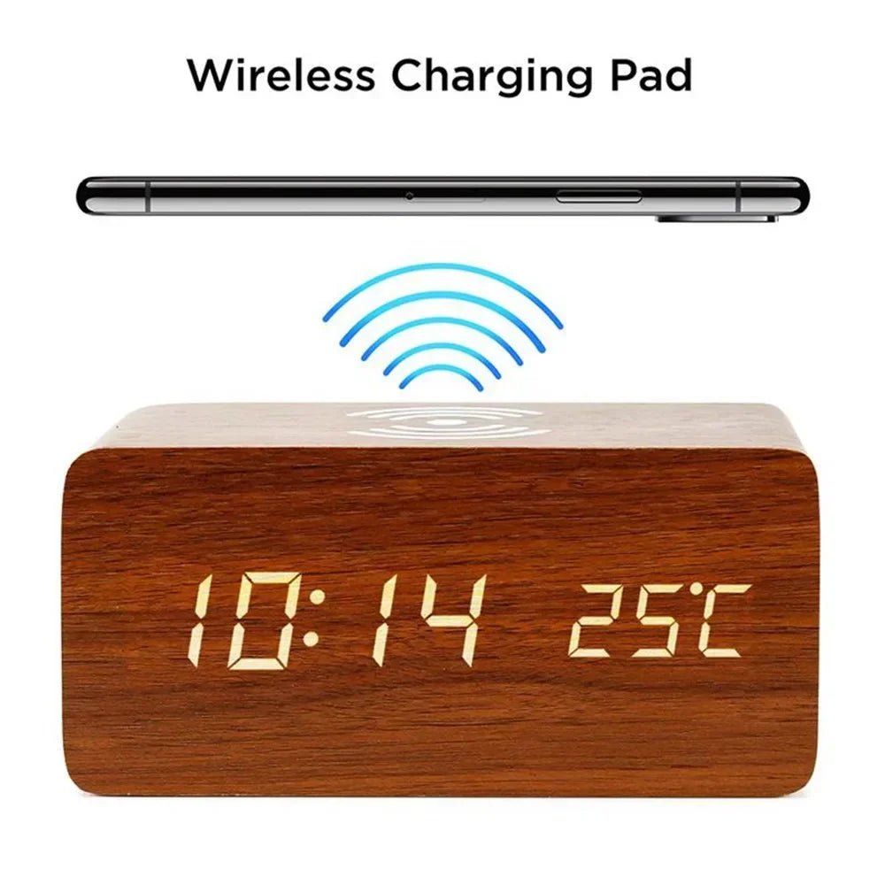 WIRETIME LED Alarm Clock