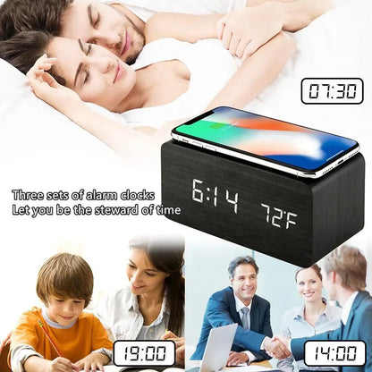 WIRETIME LED Alarm Clock