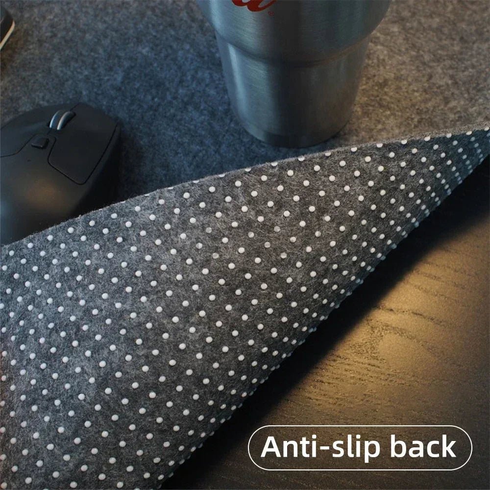 WOOLDESK High-Quality Wool Felt Desk Mat