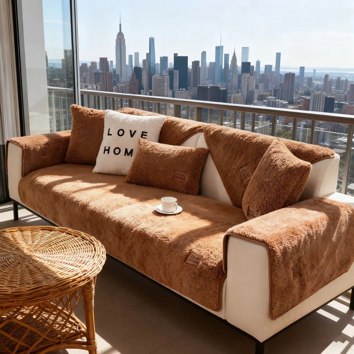COUCHCLOUD Plush Sofa Cover