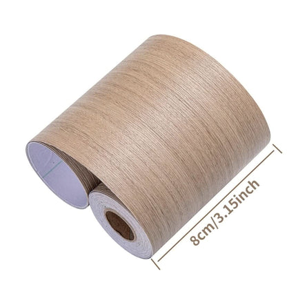 WoodLuxe Design Strip PVC Wood Look Baseboard