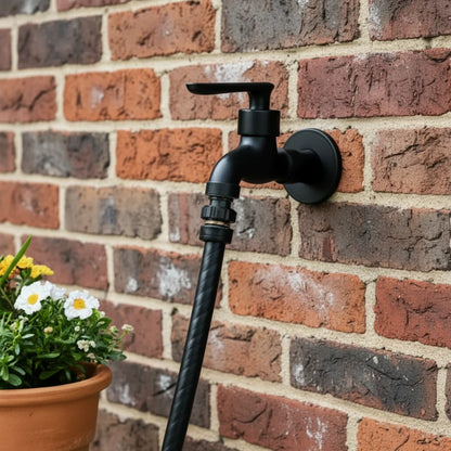 MATTEFLOW Matte Black Wall-Mounted Faucet