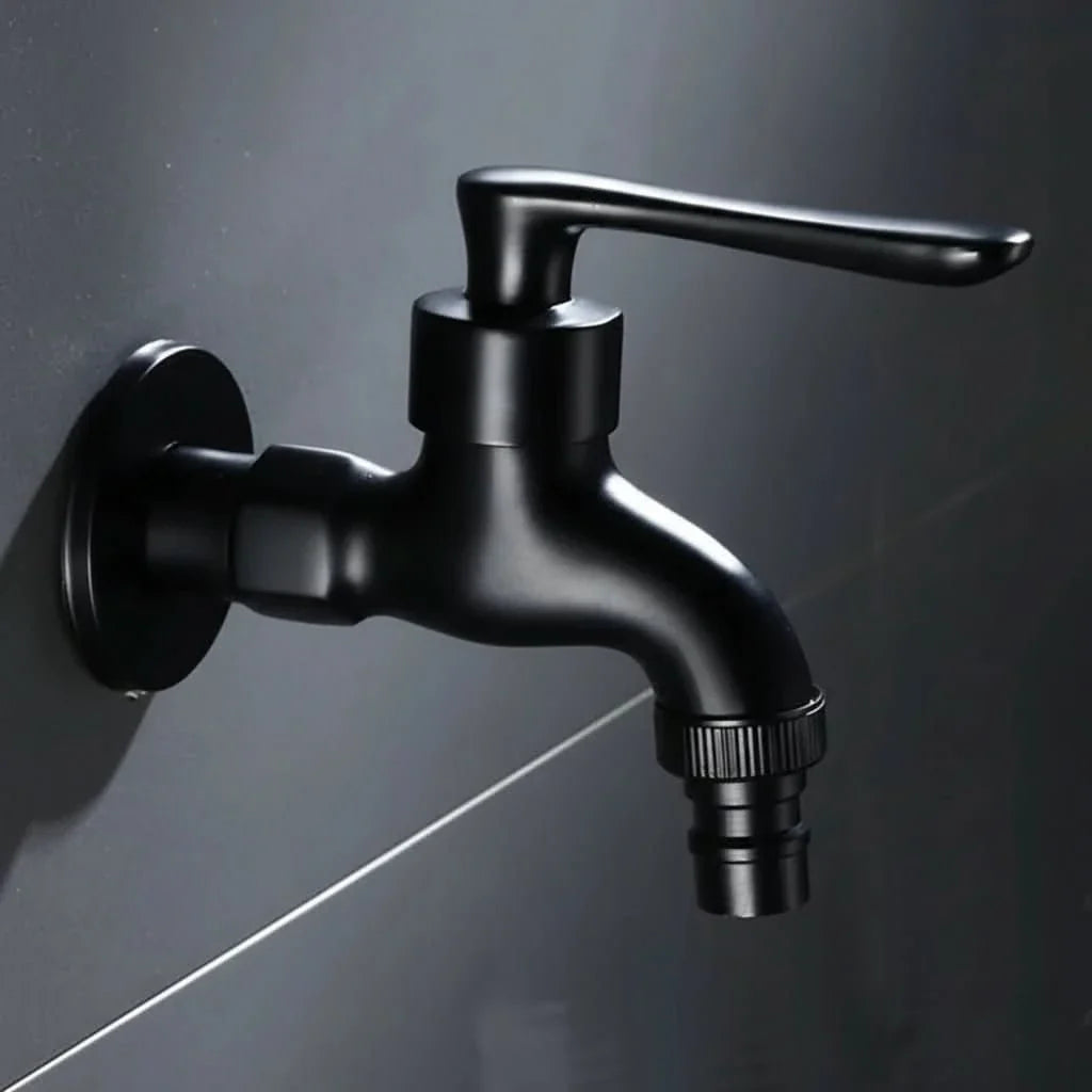 MATTEFLOW Matte Black Wall-Mounted Faucet