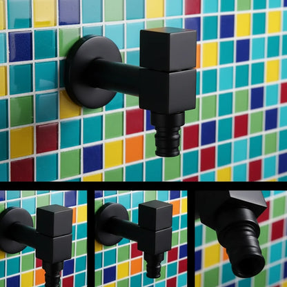 MATTEFLOW Matte Black Wall-Mounted Faucet