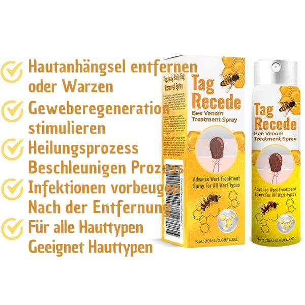Wart Removal Spray, Bee Venom Formula, Painless