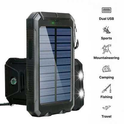 SOLARFORCE Power Bank Waterproof Solar Power Bank
