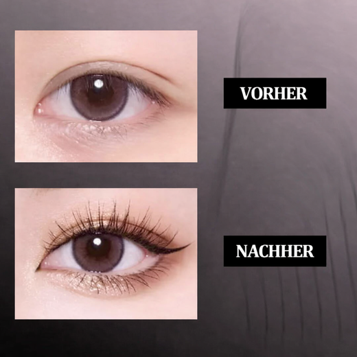 Waterproof Mascara, Volumizing & Lengthening Mascara with Precision Comb Brush, Smudge Proof